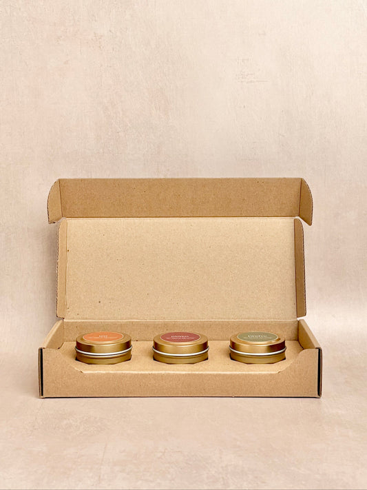 Hill Country Collective – Holiday Sample Set (3 Candles)